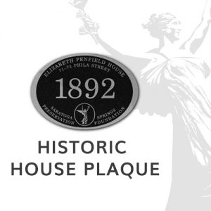 Historic House Plaque